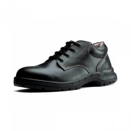 FULL GRAIN LEATHER LACED ANKLE SAFETY SHOE